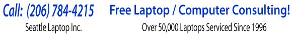 Call (206) 784-4215 - Free Laptop and Desktop Consulting